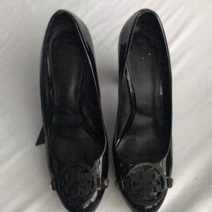 Tory Burch patent pumps